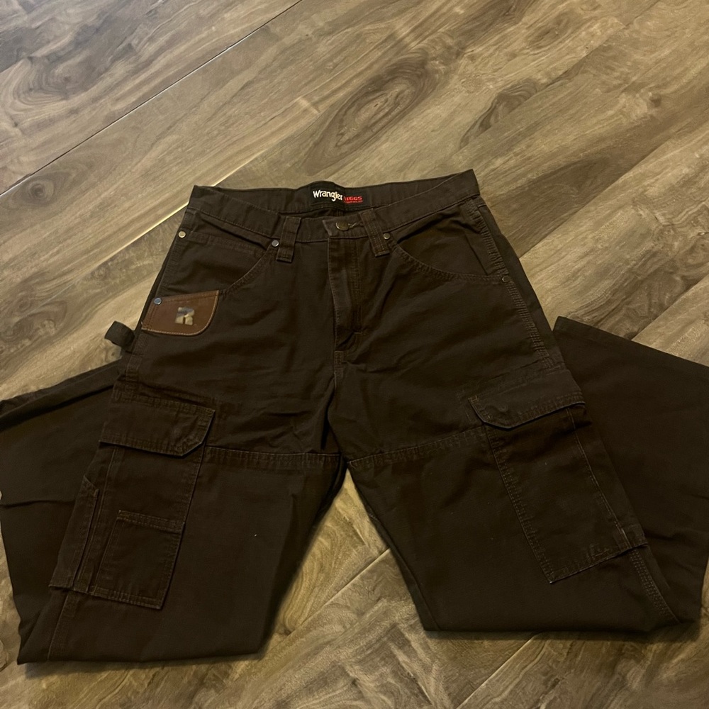 Brown cargo pants size 30x27